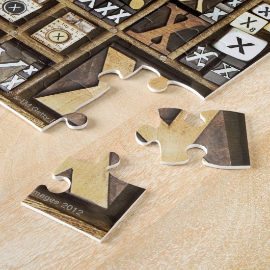 Brief X Legpuzzel (Zijkant)