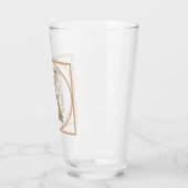 BRIEF X MONOGRAM Beauful Wedding New Home Gift Glas (Links)