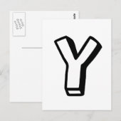 Brief Y Briefkaart (Voorkant / Achterkant)