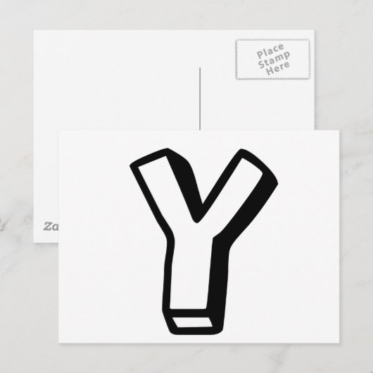 Brief Y Briefkaart (Voorkant / Achterkant)