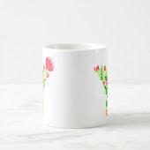 Brief y in Flowers Coffee Mok (Center)