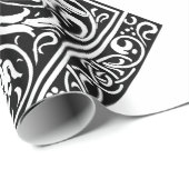 Brief Y Middeleeuws Monogram Art Nouveau Cadeaupapier (Rol Hoek)