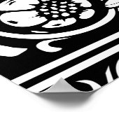 Brief Y Middeleeuws Monogram Art Nouveau Poster (Hoek)