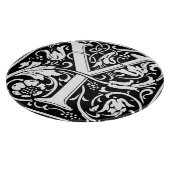 Brief Y Middeleeuws Monogram Art Nouveau Snijplank (Hoek)