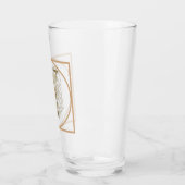 BRIEF Y MONOGRAM Beauful Wedding New Home Gift Glas (Links)