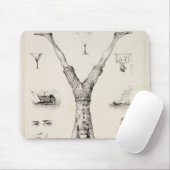 Brief Y van een alfabet-primer Muismat (Met muis)