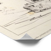 Brief Y van een alfabet-primer Poster (Hoek)