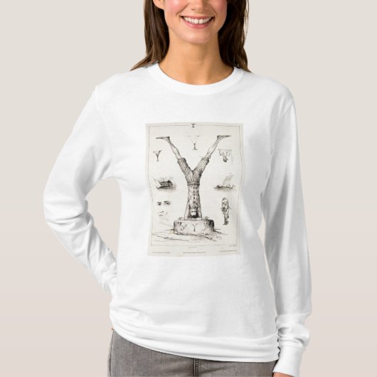 Brief Y van een alfabet-primer T-shirt (Voorkant)