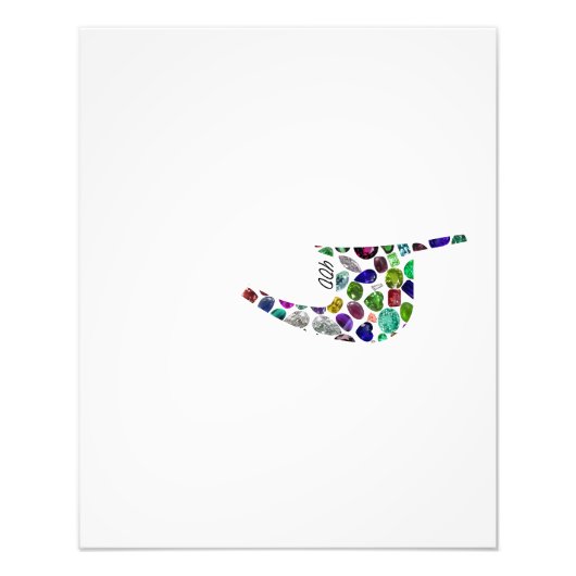 Brief "YOD" Foto Afdruk (Voorkant)