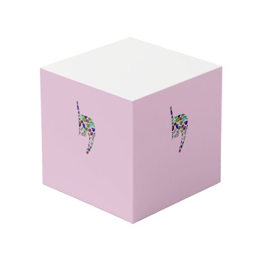 Brief "YOD" Kubus (Achter hoekig)