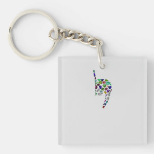 Brief "YOD" Sleutelhanger