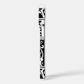 Brief Z Middeleeuws Monogram Art Nouveau Case-Mate iPhone Case (Achterkant / Links)