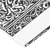 Brief Z Middeleeuws Monogram Art Nouveau Korte Tafelloper (Hoek)