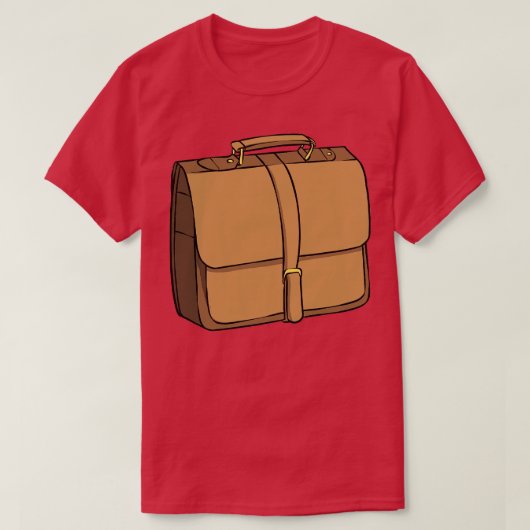 Briefcase Business Kantoor Meeting T-shirt (Design voorkant)