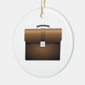 Briefcase Keramisch Ornament (Links)