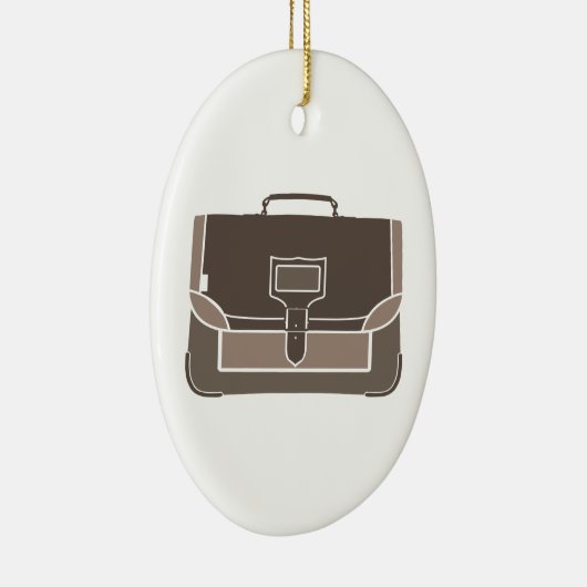 Briefcase Keramisch Ornament (Rechts)