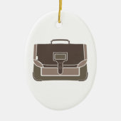 Briefcase Keramisch Ornament (Voorkant)