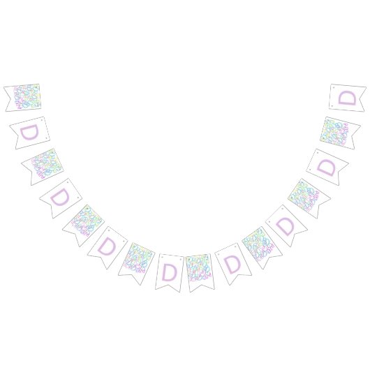 Briefconfetti "D" Vlaggetjes (Alle)