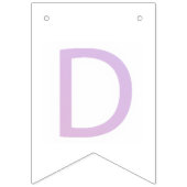 Briefconfetti "D" Vlaggetjes (Tweede vlag)