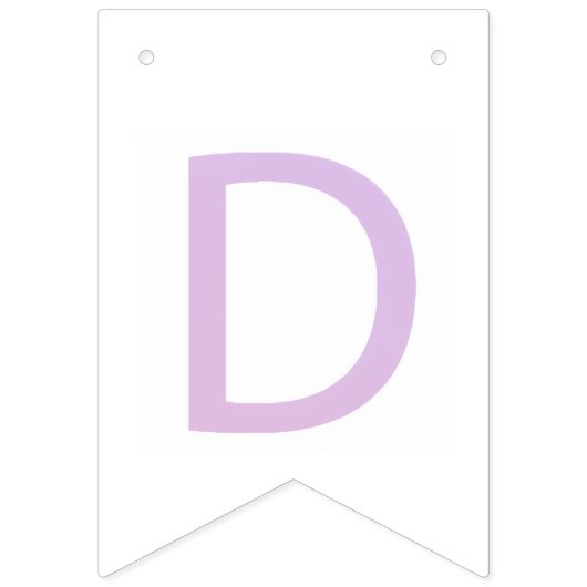 Briefconfetti "D" Vlaggetjes (Tweede vlag)