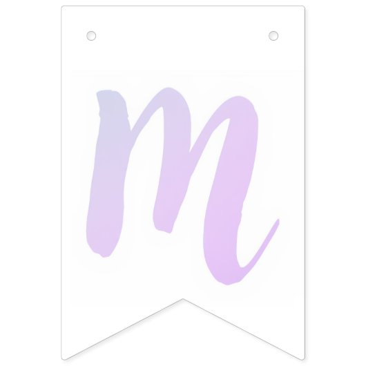Briefconfetti "M" Vlaggetjes (Tweede vlag)