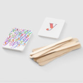 Briefconfetti "Y" Handwaaier (Niet-gemonteerd)
