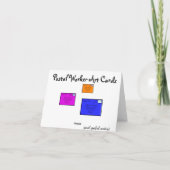 Briefdrager Bedankkaarten Bedankkaart (Achterkant)