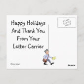 Briefdrager Bedankkaarten Briefkaart (Achterkant)