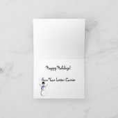 Briefdrager "Bedankt" Notecards Bedankkaart (Binnen)