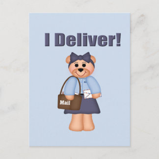 Briefdrager Briefkaart