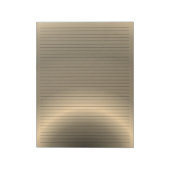 Briefformaat 8,5 x 11-inch college gerolde Bronze  Notitieblok (Linkerzijde)