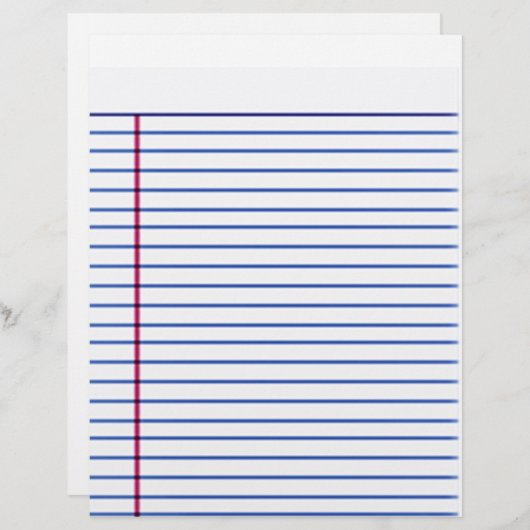 briefhoofd (Voorkant / Achterkant)