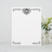  briefhoofd (Staand voorkant)