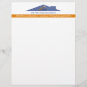 Briefhoofd Dakconstructies Ontwerp (Voorkant)