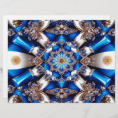 Briefhoofd met Argentijnse kleuren Design (Voorkant / Achterkant)