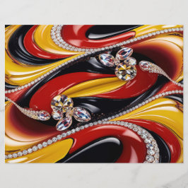 Briefhoofd met Belgische kleuren Design