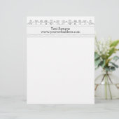 Briefhoofd met blije kinderen ontwerp (Staand voorkant)