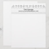 Briefhoofd met blije kinderen ontwerp (Voorkant / Achterkant)