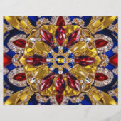 Briefhoofd met Colombia Kleuren Design (Voorkant)