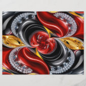 Briefhoofd met Duitse kleuren Design (Voorkant)