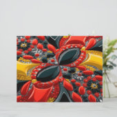 Briefhoofd met Duitsland Kleuren Design (Staand voorkant)