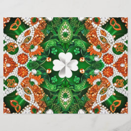 Briefhoofd met Ierland Kleuren Design