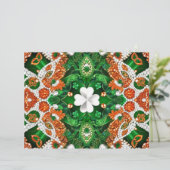 Briefhoofd met Ierland Kleuren Design (Staand voorkant)