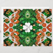 Briefhoofd met Ierland Kleuren Design (Voorkant / Achterkant)