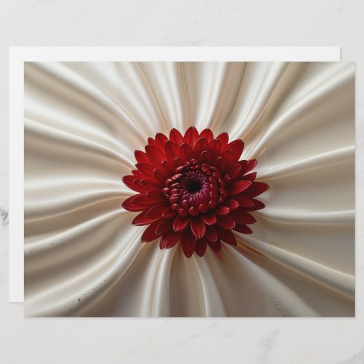 Briefhoofd met Japanse kleuren Design (Voorkant / Achterkant)