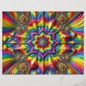 Briefhoofd met LGBTQ kleuren ontwerp (Voorkant)