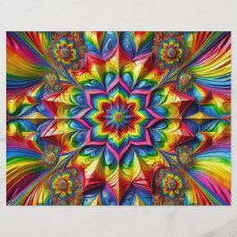 Briefhoofd met LGBTQ kleuren ontwerp