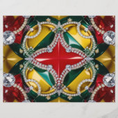 Briefhoofd met Los Angeles Kleuren Design (Voorkant)