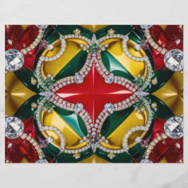 Briefhoofd met Los Angeles Kleuren Design