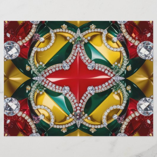 Briefhoofd met Los Angeles Kleuren Design (Voorkant)